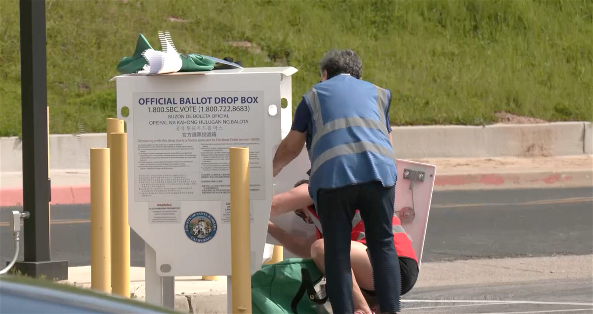 [7:36 PM] Lily Dallow
Workers taking ballots from the Santa Barbara County Elections Office drop off on Super Tuesday said this was the highest number of ballots they've seen so far for this election.